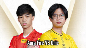 Hasil Match Ketujuh Belas Aura Fire VS Onic MPL Season 11