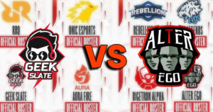 Hasil Match Kesembilan Belas Geek Slate VS Alter Ego MPL Season 11
