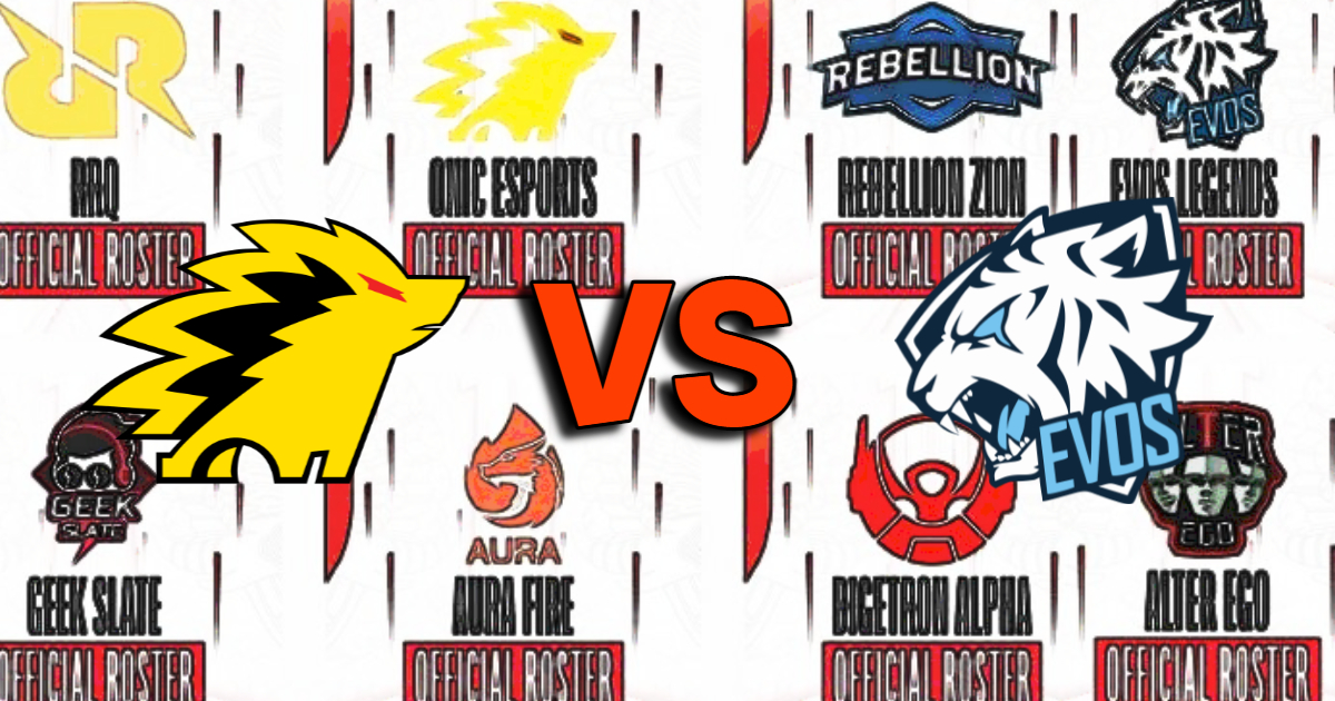 Hasil Match Minggu Ketiga Onic VS Evos MPL Season 11
