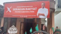 DPW Gerakan Rakyat Sumut Resmikan Kantor Baru, Targetkan Pembentukan DPD dan DPC